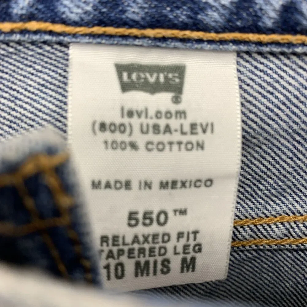 Vtg Levi’s Womens 10 Classic 550 Jeans Relaxed Cowgirl Western 90’s Y2K Mom - Picture 4 of 7